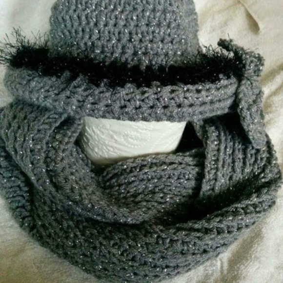 👵👒🎩🧢ALL HATS ON SALE👒 Gray Metallic hat - Picture 3 of 3